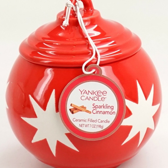 Yankee Candle Red Christmas Ornament Candle - Picture 1 of 1